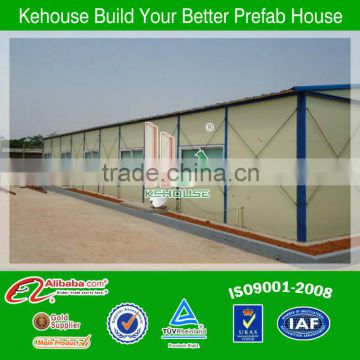 Cheap prefab houses with stable structure and sloping shape