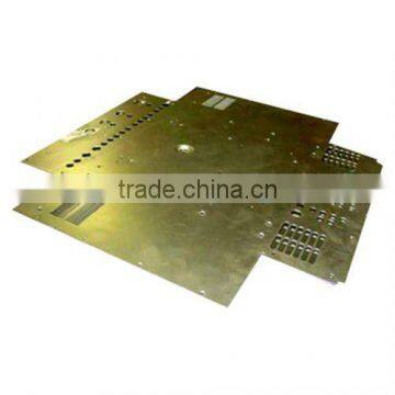 OEM perforated cut sheet metal with anodizing