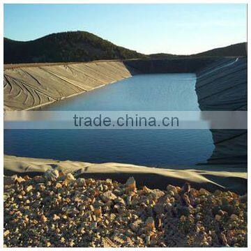 0.5mm 1mm Thick Hdpe Geomenbrance Agriculture Black Plastic Film as Pond Liner photo-2
