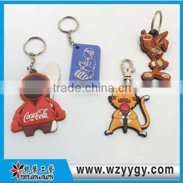 pvc soft animal promotion key chain