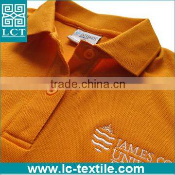 LCTN1782 Softtextile Orange Women's Office Uniform Design Polo Shirt photo-3