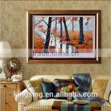 Modern Decor Fabric Oil Painting 46138