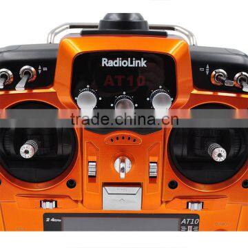 RadioLink AT10II 2.4G 10CH Radio Transmitter With R10DII Receiver photo-3