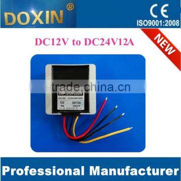 DC 12v to DC 24v converter(3A/5A/8A/10A/12A) for camera/cars/buses/truckscctv to ip converter