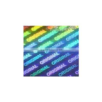 laser sticker