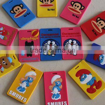 Full Color Print Hard Plastic Luggage Tag photo-2