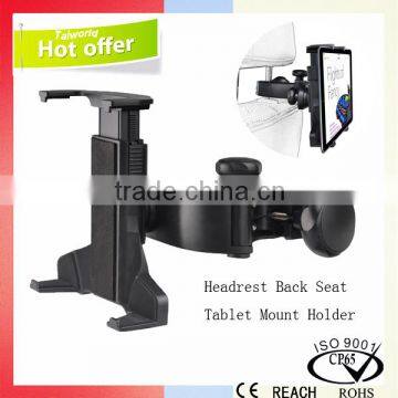 In-car tablet accessories seat headrest mount holder for 7-11" devices