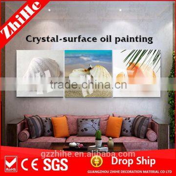 wholesale canvas oil painting of home decor with 3d oil painting on canvas for room