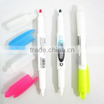 double side highlighter ,promotion highlighter pen