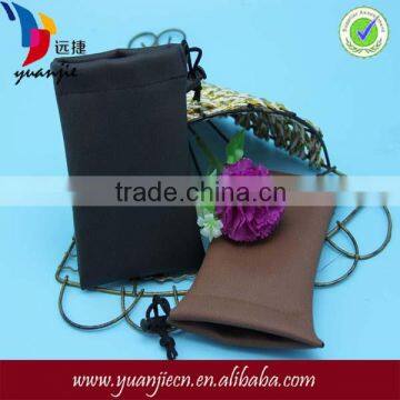 Alibaba china small custom genuine leather phone pouch