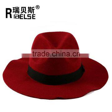 men fashion beactiful wool felt hat cool cheap wholesale winter hat