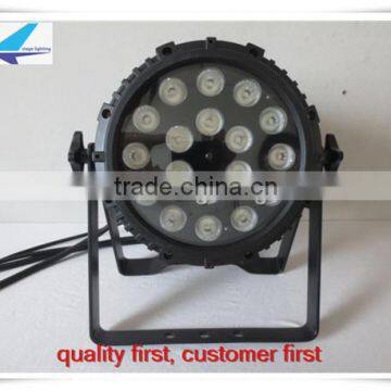 led diaco lighting 18x15w rgbw 5in1 waterproof led par stage lights