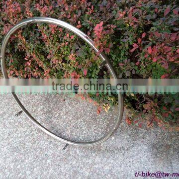 Titanium Wheelchair Rim High Quality Titanium Bike Wheel Rim China Made Titanium Bicycle Wheel Rim for Wheelchair or Bikes photo-2