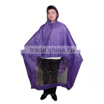 Hot selling high quality cheap reusable durable motorcycle rain poncho