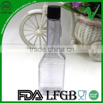 Transparent High Quality Popular Fancy Oil Plastic Bottle With Screw Cap photo-3