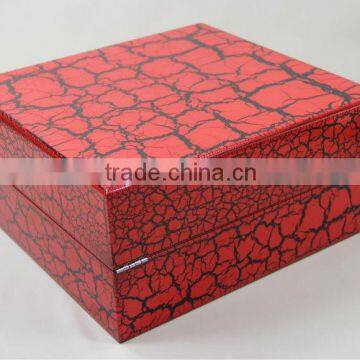 High quality varnishing wooden box