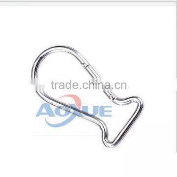 wholesale black 1" hk snap hooks, fish shape snap hook