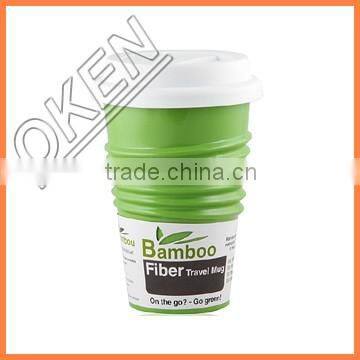 Bamboo material bamboo fiber mug cups eco friendly