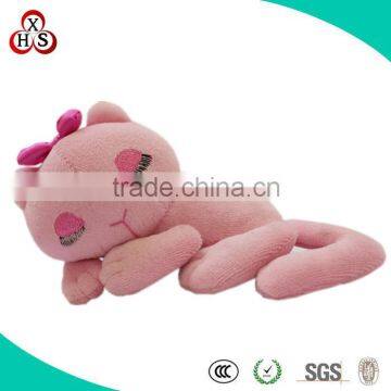 Wholesale Fancy Popular Cheap custom mini plush cat pillow