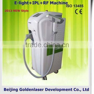 2013 laser tattoo removal slimming machine cavitation E-light+IPL+RF machine ture gem