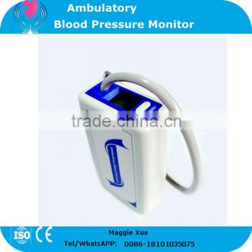 CE ISO mark 24 hour recording BP holter ABPM 1 Ambulatory Blood Pressure Monitor with USB port