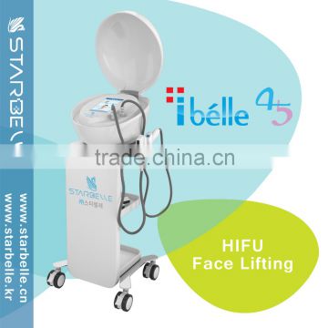 Flabby Skin High-technology Hifu Removal Wrinkle Ultrasound Facial Fat Freezing 7MHZ Care Beauty Anti Aging Machine Hifu 0.1-2J