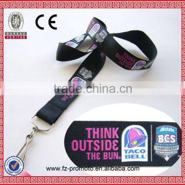 Cheap custom lanyards no minimum order/custom design's lanyard