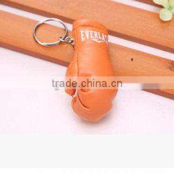 Wholesale OEM custom boxing glove keychain for the mini boxing glove keychain