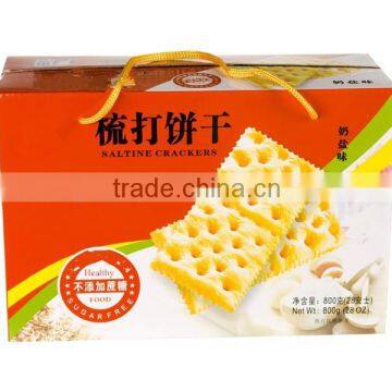 800g Sugar Free Soda Cracker Biscuits Gift Package