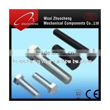 zinc plated din933 din931 hex head bolt