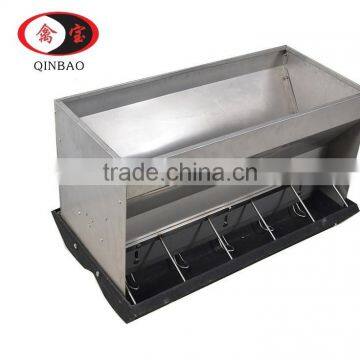 Pig Feeding System Five Holes Stainless Steel Double Side Automatic Pig Feeder photo-2