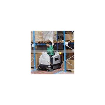 Industrial ride-on floor sweeper , manul polishing machine crust