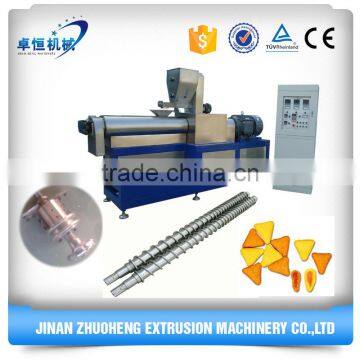 stainless steel factory price cream filled corn Pillow snacks extruder food processing machine 0086-15254186596