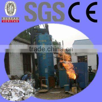 City waste (biomass) gasifier furnace for steam boiler, rotary dryer