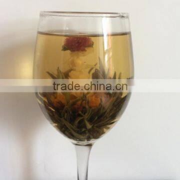 Flower Tea Type And Flavored Tea Product Type Blooming Artistic Green