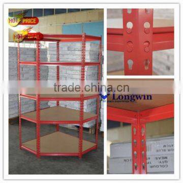 metal steel MDF shelf yard tool corner storage rack