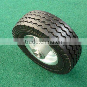 6 inch pu wheel flat free toy wheel