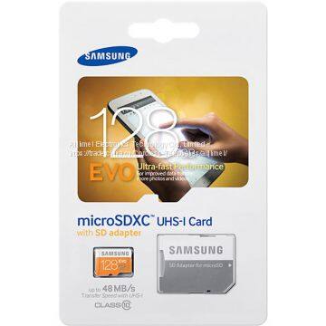 128GB 64GB 32GB 16GB Samsung EVO Micro SD SDHC/SDXC CLASS 10 Memory Card photo-2