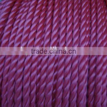 1.6mm twisted (polyethylene) pe rope twine with low price