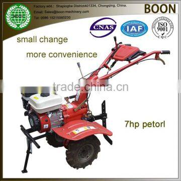 Mini rotary diesel 5hp/6hp/9hp gasoline 7hp/15hp power tiller cultivator factory price