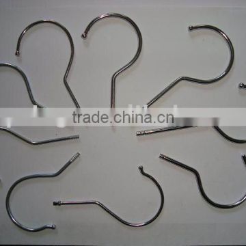 wire hook, metal hook, clothes hook