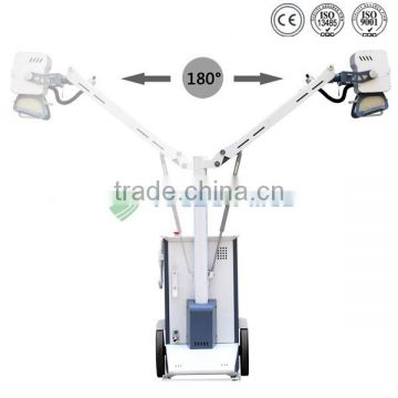 sturdy durable and flexible 3.5kw high frequency radiography mobile xray unit