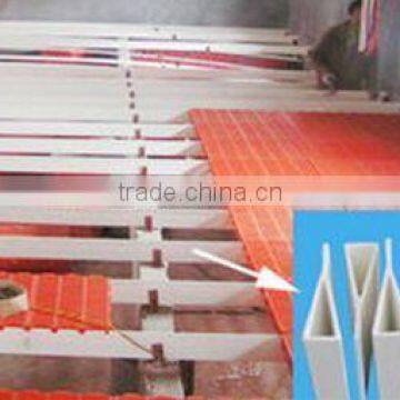 fiberglass beam for pig plastic floor