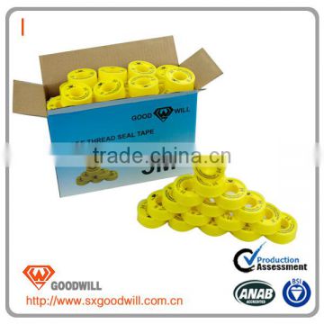 color p.t.f.e. pipe thread seal tape