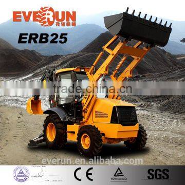 EVERUN backhoe loader 8ton 7ton 6ton, 4x4 carraro transmission, 1.15m3