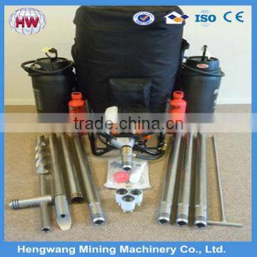 High quanlity Backpack mining core drilling machine/mini rock drill with high quanlity