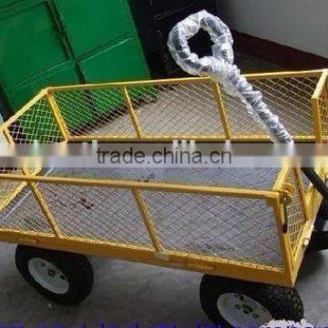 Metal Folding Wagon Garden Trolley Wagon Cart Hand Truck photo-4