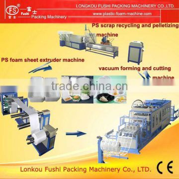 PS (polystyrene) Foam Lunch Box/Tray Making Machine