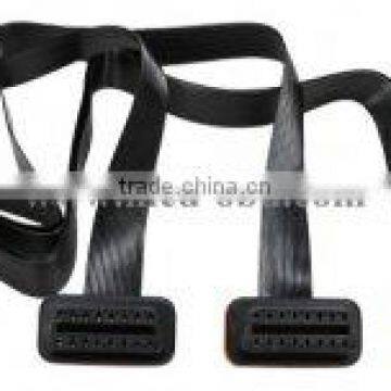 Flat OBD2 Spitter Y cable 16pins female to 2 pieces 16pin male