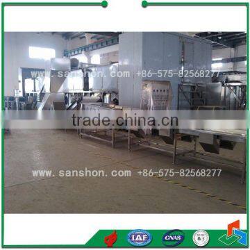 Fruit Vegetable Quick Freezing Pretreatment Production Line photo-5